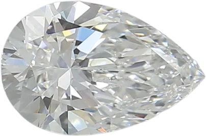 1.57 Carat E VVS2 Pear Lab Diamond