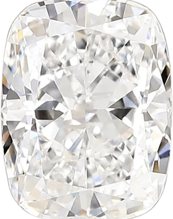 1.59 Carat D vs1 Elongated Cushion Lab Diamond