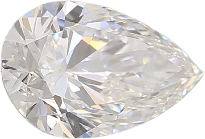 1.59 Carat E VVS2 Pear Lab Diamond