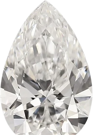 1.6 Carat E vvs2 Pear Lab Diamond