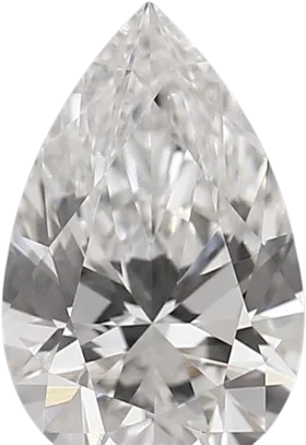 1.62 Carat D vvs2 Pear Lab Diamond