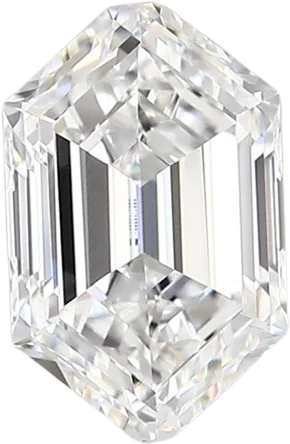 1.63 Carat D vvs1 HEXAGON Lab Diamond