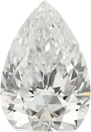 1.67 Carat D vvs2 Pear Lab Diamond