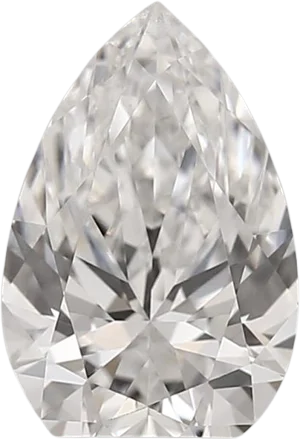 1.7 Carat E vvs2 Pear Lab Diamond