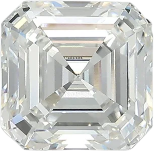 1.71 Carat E VVS2 Asscher Lab Diamond