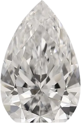 1.73 Carat D vvs2 Pear Lab Diamond