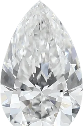 1.74 Carat E vvs2 Pear Lab Diamond