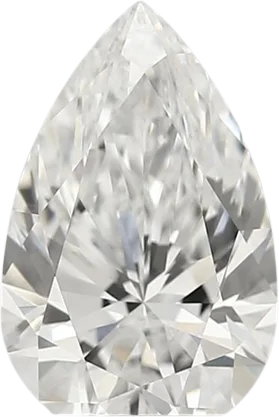 1.76 Carat D vvs1 Pear Lab Diamond