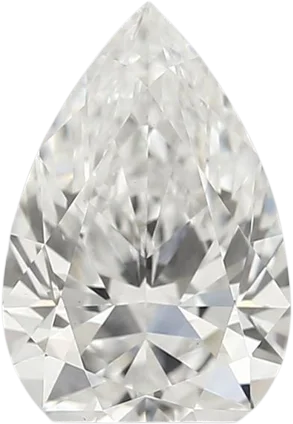 1.83 Carat D vvs2 Pear Lab Diamond