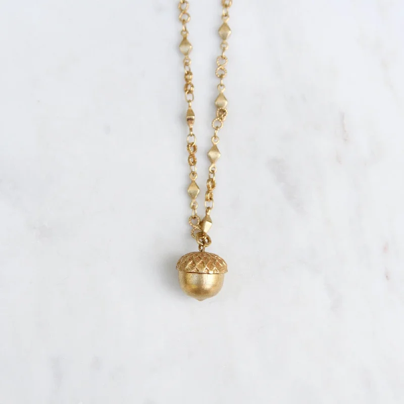 Acorn Necklace