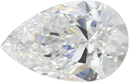 2 Carat D IF Pear Lab Diamond