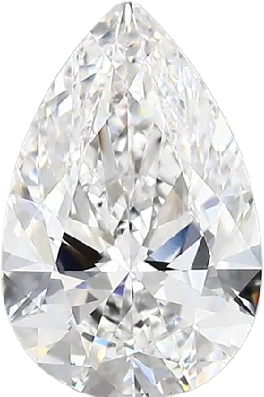 2 Carat D vs1 Pear Lab Diamond