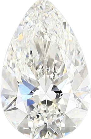 2 Carat F vvs2 Pear Lab Diamond