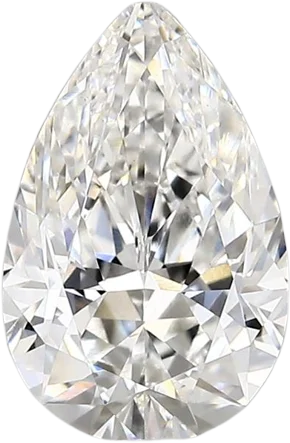 2.01 Carat F vvs2 Pear Lab Diamond