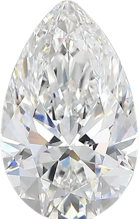 2.02 Carat E vvs2 Pear Lab Diamond