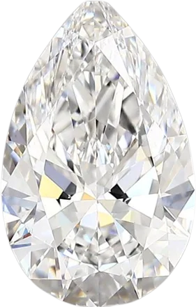 2.03 Carat E vvs2 Pear Lab Diamond