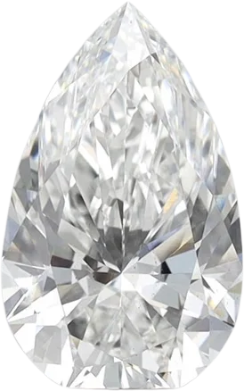 2.03 Carat F VS2 Pear Lab Diamond