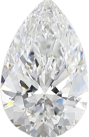 2.05 Carat E vvs2 Pear Lab Diamond