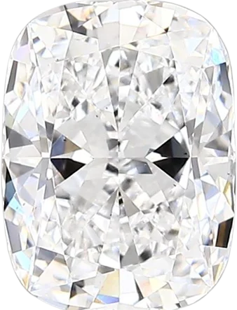 2.06 Carat D vs2 Elongated Cushion Lab Diamond