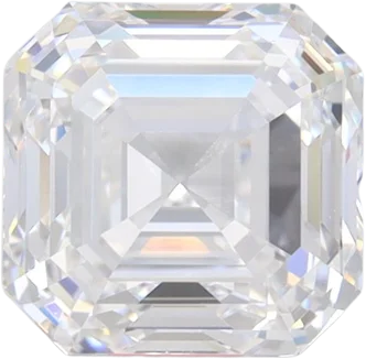 2.09 Carat D VVS1 Asscher Lab Diamond