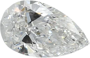 2.1 Carat E VVS2 Pear Lab Diamond