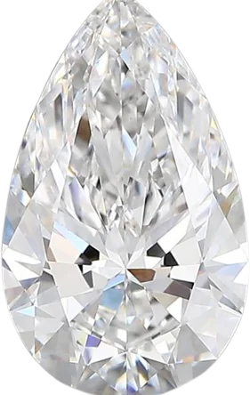 2.11 Carat D vvs2 Pear Lab Diamond