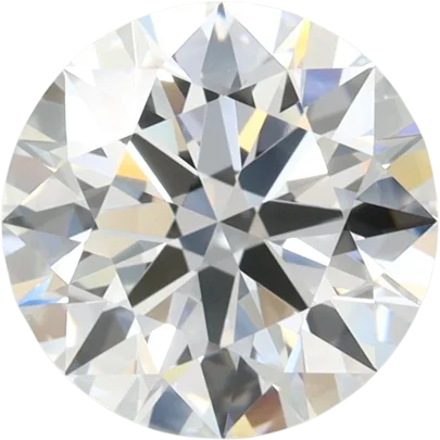 2.21 Carat D VVS2 Round Lab Diamond