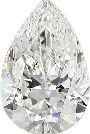 2.31 Carat D vvs2 Pear Lab Diamond