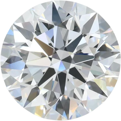 2.4 Carat D VVS1 Round Lab Diamond