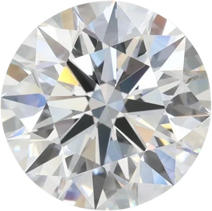 2.42 Carat D VVS2 Round Lab Diamond