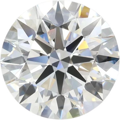 2.42 Carat D VVS2 Round Lab Diamond