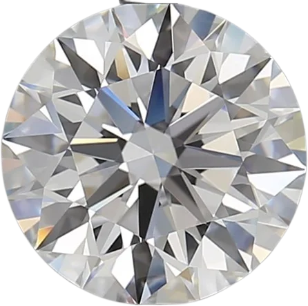 2.5 Carat D VVS1 Round Lab Diamond