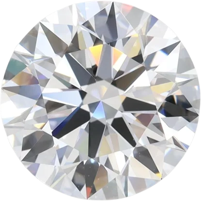 2.5 Carat D VVS2 Round Lab Diamond