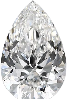 2.53 Carat E VS1 Pear Lab Diamond