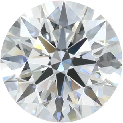 2.58 Carat D VVS1 Round Lab Diamond