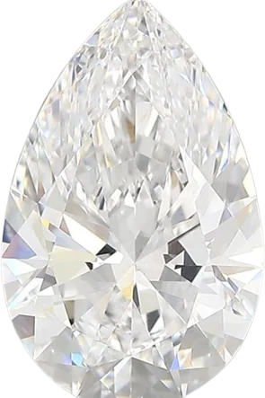 2.65 Carat D vvs2 Pear Lab Diamond