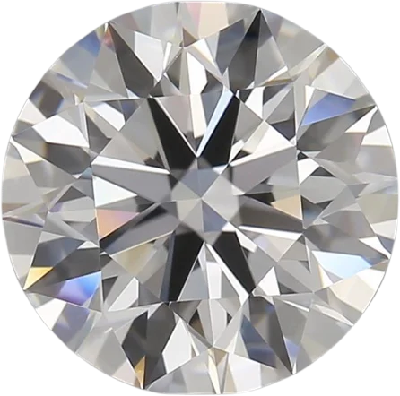 2.7 Carat D VVS2 Round Lab Diamond