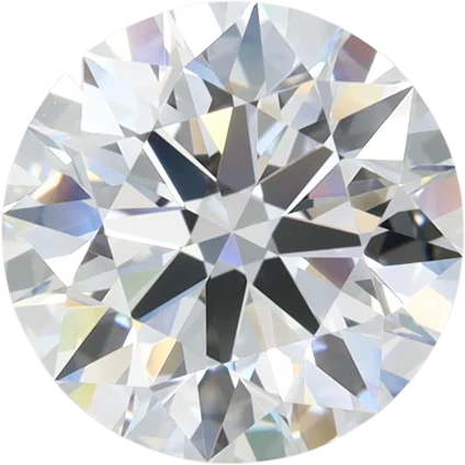 2.71 Carat D IF Round Lab Diamond