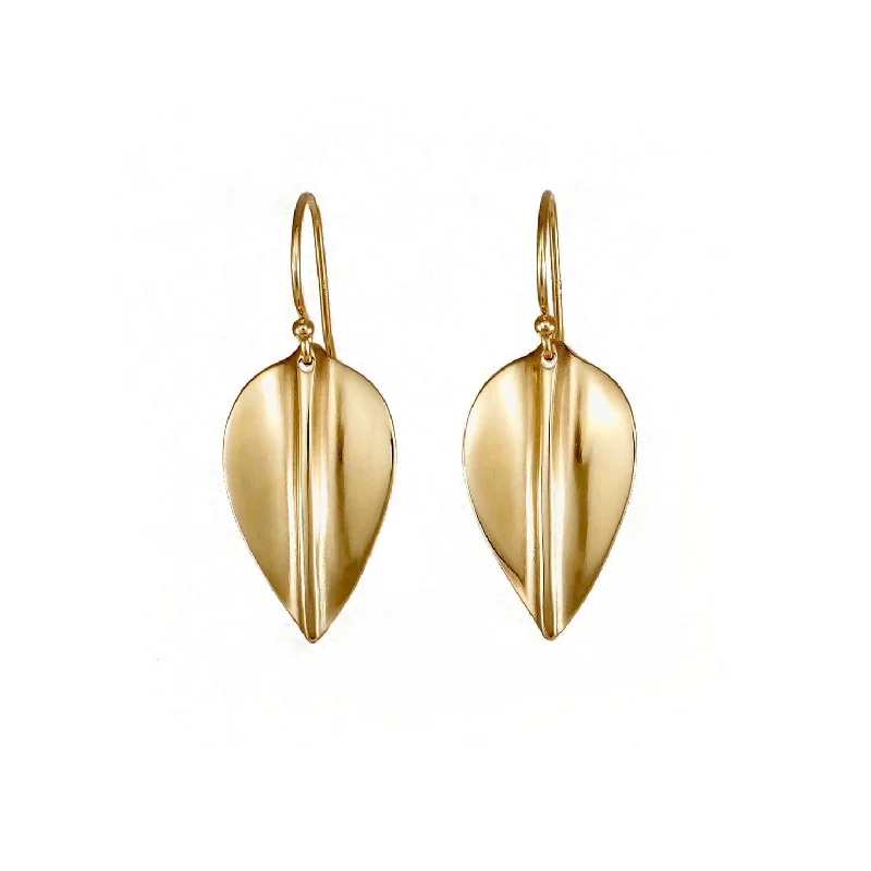 Lila Earrings Brass