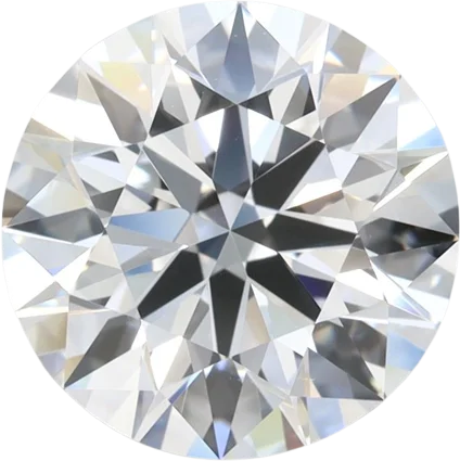 3 Carat D VVS2 Round Lab Diamond