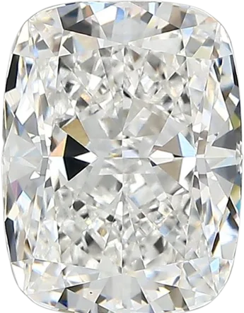 3.02 Carat E vs1 Elongated Cushion Lab Diamond