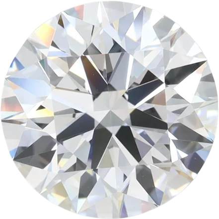 3.04 Carat D VVS2 Round Lab Diamond