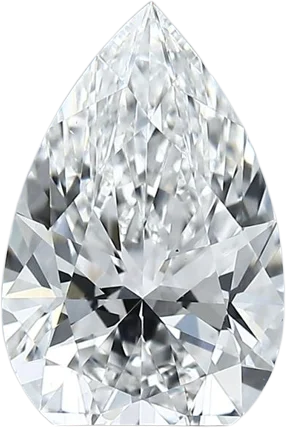 3.07 Carat E VS2 Pear Lab Diamond