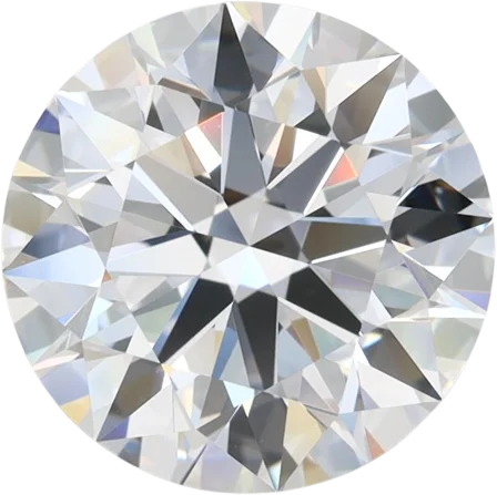 3.12 Carat E VVS2 Round Lab Diamond