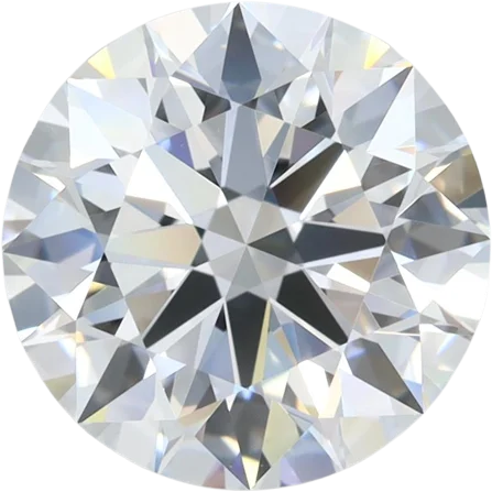 3.16 Carat D VVS2 Round Lab Diamond