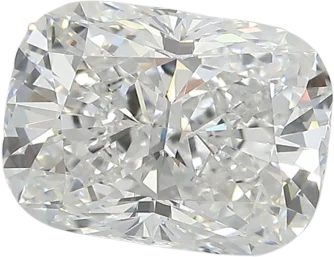 3.53 Carat F VVS2 Elongated Cushion Lab Diamond