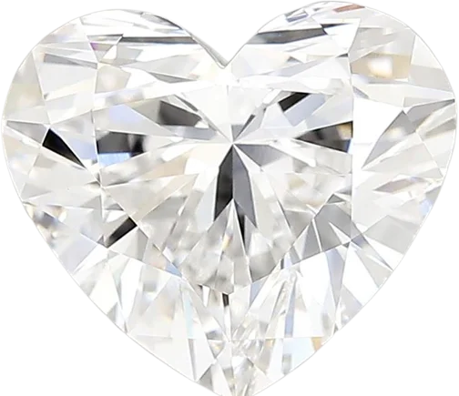 3.61 Carat E vvs2 Heart Lab Diamond