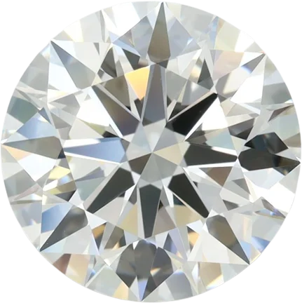 3.66 Carat G VVS1 Round Lab Diamond