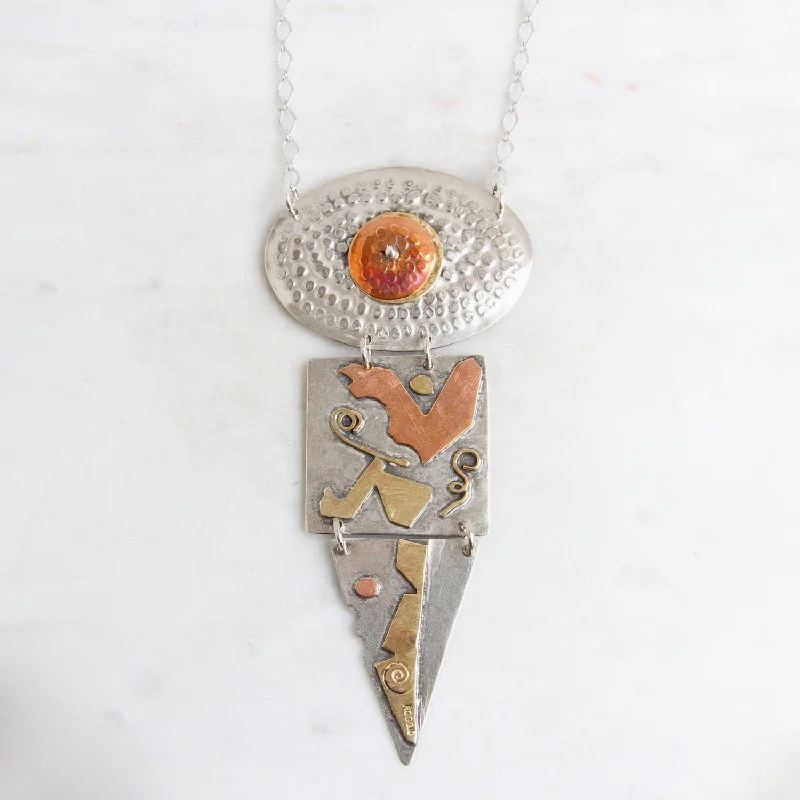 Mixed Metal "Milan" Necklace