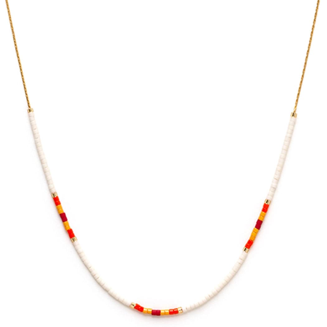 Japanese Seed Bead Necklace - El Sol